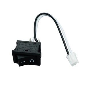 Rocker Switch 2 Position 2 Pin Connector With Wire Led Power Button On Off For Electrical Devices - Product Image 1