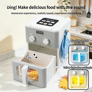 Nuovo Set da <span class=keywords><strong>Cucina</strong></span> Giocattolo <span class=keywords><strong>Montessori</strong></span> per <span class=keywords><strong>Bambini</strong></span>, Friggitrice ad Aria in <span class=keywords><strong>Legno</strong></span> Realistica, Gioco di Ruolo per <span class=keywords><strong>Bambini</strong></span> - Product Image 5