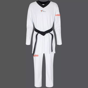 Nuevo uniforme de competición ligero de <span class=keywords><strong>Taekwondo</strong></span> WT <span class=keywords><strong>Dobok</strong></span> - Product Image 1