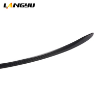 Accessoires de modification de voiture Langyu 15-19 aile de becquet pour Mercedes Benz classe C W205 C63 Style aileron arrière