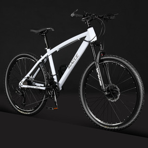 Vélo de montagne à vitesse variable 24/26 pouces, fourni directement par l'usine, avec frein à disque et cadre en acier à haute teneur en carbone, options 21/24/27/30 vitesses - Product Image 3