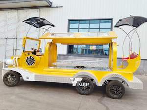 รถลิมูซีนโบราณสำหรับงานศพ รถพ่วงศพแบบใหม่ รถม้าไฟฟ้าสำหรับงานศพ รถพ่วงโลงศพ - Product Image 4