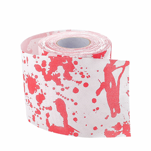 Vente en gros d'usine de rouleaux de papier toilette colorés pour cadeau de Noël papier toilette drôle de renne - Product Image 1
