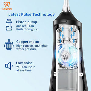 PAKISS Waterpick, irrigateur buccal à jet d'eau électrique sans fil de qualité supérieure, irrigateur <span class=keywords><strong>dentaire</strong></span>, waterflosser - Product Image 3