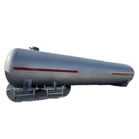 Reboque do tanque de armazenamento do lpg, na terra e subterrânea, opcional, 60 toneladas, para estação de gasolina