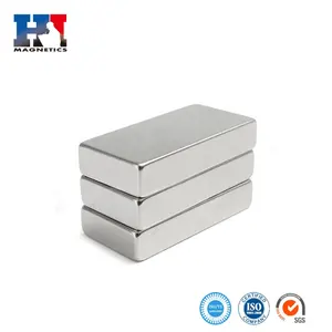 Nam Châm Neodymium Khối Lớn N52 50X25X10 Nam Châm NdFeB Hình Khối Tùy Chỉnh