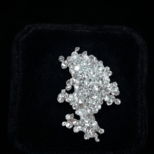 Diamants synthétiques en stock complet, 1,0 mm-4,3 mm, petits diamants en vrac HPHT CVD cultivés en laboratoire, couleur VS2, taille brillant ronde E, percés au laser - Product Image 4