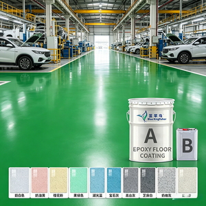 Vernice Autolivellante Epossidica Colorata Resistente a Pressione e Impatto per Garage Sotterranei e Magazzini - Product Image 1