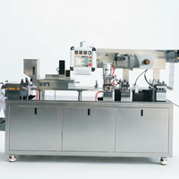 Machine d'emballage sous blister électrique multifonctionnelle automatique à grande vitesse pour aliments liquides, thermoformage PVC/ALU, certifiée CE