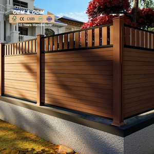 Recinzione Composita WPC Impermeabile, Ecologica <span class=keywords><strong>in</strong></span> <span class=keywords><strong>Legno</strong></span> <span class=keywords><strong>e</strong></span> Plastica per Giardino, Fattoria <span class=keywords><strong>e</strong></span> Protezione Esterna - Product Image 3