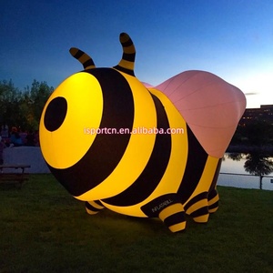 Inflables Publicitarios en Oferta, Abeja de Dibujos Animados, Modelo de Abeja Inflable <span class=keywords><strong>Gigante</strong></span>, Animal Inflable de Miel para Decoración - Product Image 2