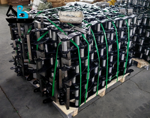 חדש תאימות אמפיבי מחפר חלקי מטעין פלדה הידראולי צינור גומי לנעל מכונות בנייה שונות - Product Image 2