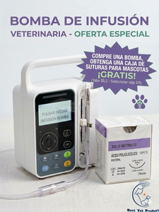 Gran Oferta: Bomba de Infusión Veterinaria Portátil con 1000 Alarmas Recientes y Registros de Infusión, Consultable en Cualquier Momento - Product Image 2