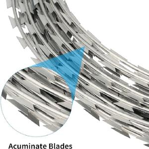 Fil de fer barbelé en acier personnalisé, 246 pieds de fil de fer barbelé, 5 bobines par rouleau, clôture en fil de fer barbelé, clôture en fil de fer barbelé - Product Image 6