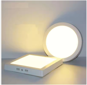 Bề mặt-gắn trong nhà vuông và tròn 6W, 12W, 18W, 24W <span class=keywords><strong>SMD</strong></span> thương mại Trần <span class=keywords><strong>LED</strong></span> siêu mỏng bảng điều chỉnh đèn - Product Image 2