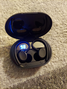 Q35 HiFi Shocking Bass True Wireless Earphones Écouteurs de sport sans fil avec micros antibruit Appel HD et affichage de la puissance LED - Product Image 4