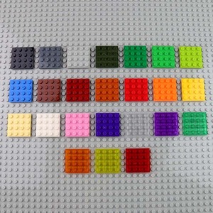 Bloques de Construcción Compatibles con MOC Clásico 3031, Juguete Educativo de Plástico para Ensamblar, Placa Base 4x4, Edades 6+, Color Personalizado - Product Image 1