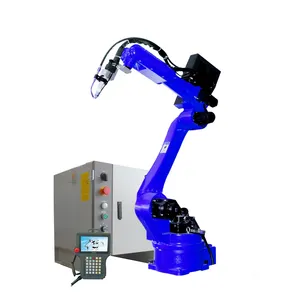 Pipa aluminium otomatis kualitas tinggi Robot las busur TIG Argon
