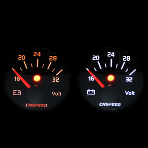 CNSPEED 52mm LED Volt Meter 12 24V <b>Car</b> Gauge <b>For</b> Retrofit Upgrade - Product Image 1
