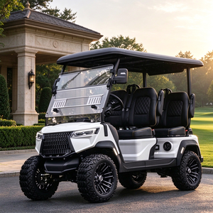 Carrito de Golf Eléctrico Todoterreno de 4 Plazas, Proveedor Chino, Carrito de Golf Eléctrico Personalizado con Certificado CE - Product Image 1