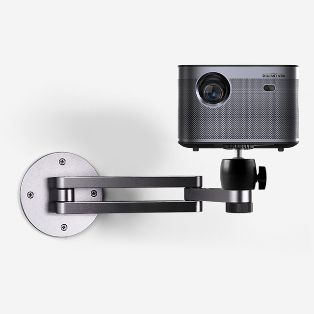 26cm Adjustable Length Universal Projector Wall Mount Bracket 2 Folding Arm for XGIMI JMGO BENQ for ePson Projectors & Camera