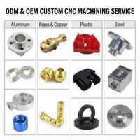 Pièces usinées CNC sur mesure de haute précision, composants en aluminium anodisé tournés et fraisés pour équipements industriels