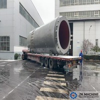 Équipement de calcinage en four rotatif haute température pour usine de traitement du ciment, du chaux et du gypse
