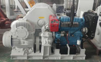 Le câble tirant l'ABS du Multi-tambour 40t a certifié le treuil/grue à moteur diesel