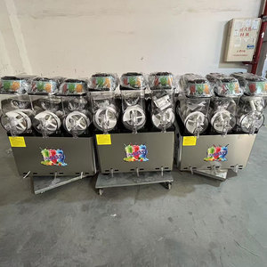 Máquina comercial de granizados de doble cabezal con tanque de 12L*2 para hacer bebidas congeladas y nieve artificial, ideal para el hogar y hoteles. - Product Image 5