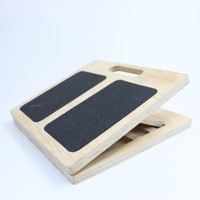 Planche inclinée en bois réglable, planche inclinée pour les mollets, civière inclinée pour les squats