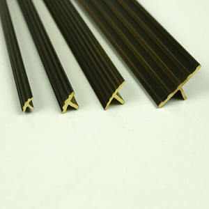 Garniture de carreaux en forme de T en acier inoxydable et cuivre brossé emballage personnalisé OEM ODM pour appartement utilisation directe au Vietnam vente en gros - Product Image 5