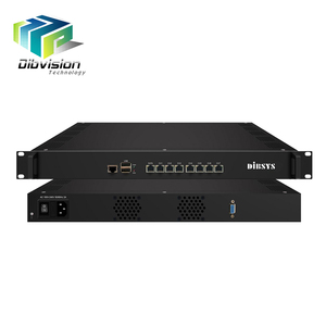 Passerelle IPTV DCM750 jusqu'à 80 canaux HD SD UDP vers SRT, transcodeur M3u8 HLS IP vers IP MPEG4 H.265, convertisseur pour hôtels - Product Image 1