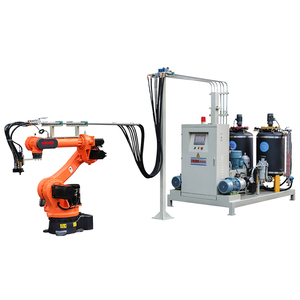 เครื่องฉีดโฟมโพลียูรีเทน PU อัตโนมัติควบคุมด้วย PLC ยี่ห้อ XINLIANG พร้อมมอเตอร์ปั๊มประหยัดพลังงาน - Product Image 2