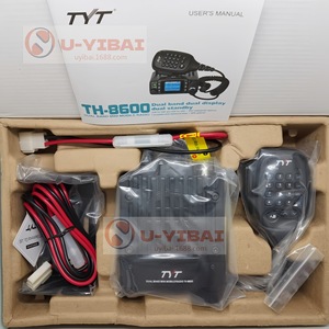 Tyt Th-8600 Uv Dual Band Mobile Radio 25w Ip54 Car Radio With Mic And <b>Cable</b> - Product Image 4
