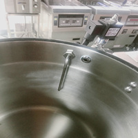 Freidora de gas comercial vertical MDXZ-22 de 22L para pollo frito tipo KFC, freidora de sobremesa a presión para aceite