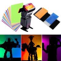12 pièces/ensemble filtre d'objectif de couleur pour appareil photo Nikons Canons flash pour Cokin P série 12 couleurs carré gradué et plein rebelle