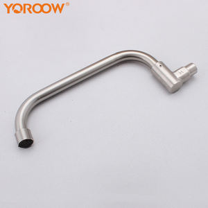 <span class=keywords><strong>Grifo</strong></span> de cocina semiautomático de agua fría de un solo orificio de acero inoxidable 304, <span class=keywords><strong>grifo</strong></span> de cocina de montaje en pared - Product Image 2