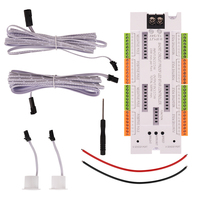 Contrôleur d'éclairage d'escalier à détecteur de mouvement PIR 32 étapes 500W max DC12V/24V, éclairage automatique pour escalier intérieur