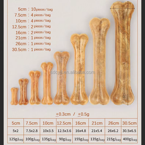 100% Reine Rohhaut-Hundekauknochen mit Hohem Proteingehalt, Großhandel ab Werk - Product Image 6