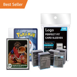 Protector de Cartas Simpex GLV0713, Plástico, Deportivo, de una Pieza, Transparente Mate, Compatible con Pokémon, Yugioh y Otros Juegos de Cartas Coleccionables - Product Image 1
