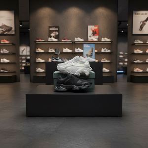 รองเท้าลำลองผู้ชาย New Designer Balance 9060 ดีไซน์ทันสมัย น้ำหนักเบา ระบายอากาศได้ดี แบบผูกเชือก ใส่สบาย เหมาะสำหรับใส่ทุกวัน ทำจากหนังแท้ - Product Image 2