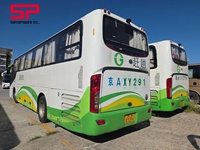 Autocar d'occasion King Long XMQ6113, 51 places, double porte, châssis à suspension pneumatique diesel Yuchai 280HP, non opérationnel, 2015