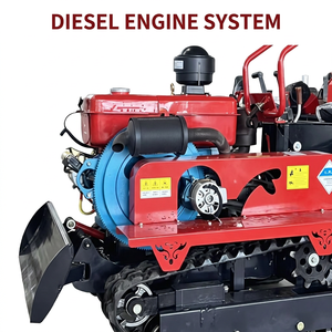 Mini <span class=keywords><strong>Trattore</strong></span> <span class=keywords><strong>Cingolato</strong></span> Cinese 25HP 35HP Diesel con Fresa Rotante e Oltre 30 Accessori Agricoli - Product Image 2