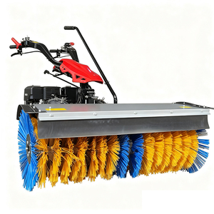 מכונת ניקוי שלג ידנית 1100 מ\"מ עם מנוע בנזין, מיני טרקטור עם מנוע בנזין ומערכת הנעה עצמית עם מפלסת שלג - Product Image 2