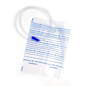 Suministros médicos, precio de fábrica de China, bolsa de drenaje de recolección de orina de plástico de 2000ml para adultos, gran oferta, buen precio - Product Image 2