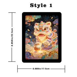 Rompecabezas de Acrílico Transparente, Rompecabezas Plano Transparente, Juego de Desafío <span class=keywords><strong>Imposible</strong></span> para Adultos, Decoración del Hogar - Product Image 3