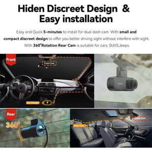 Para DDPAI N3 Pro, Grabación GPS Frontal 1600p 2.5K Trasera 1080P FHD 30fps, Grabación en Bucle, Tarjeta SD Externa de hasta 128GB - Product Image 5