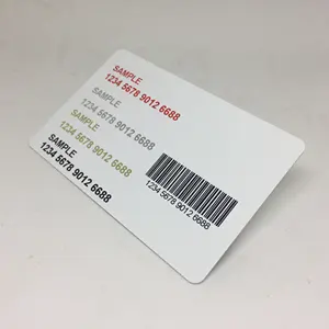 Tam renkli plastik kart baskı yüksek kaliteli plastik baskı ürünü - Product Image 4