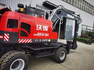 Ventas de fábrica WORLD Brand EPA Excavadora de ruedas pequeña de 6 toneladas con martillo opcional - Product Image 6