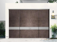 Puerta de Entrada Ignífuga de Aluminio Fundido Personalizada para Uso Residencial y Comercial en Talleres, Apartamentos, Villas y Edificios
